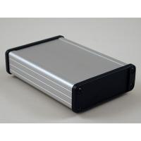 120 x 84 x 28mm Extruded Aluminium IP65 Anodised  enclosure with metal end plate