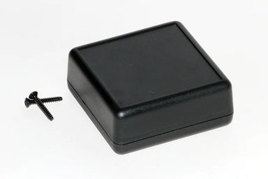 66 x 66 x 28mm ABS IP54  black handheld with  battery door