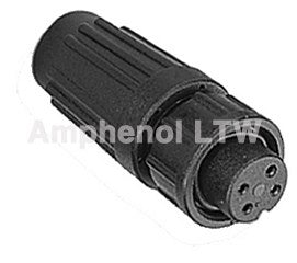 IP67 3 way female cable conn lock 5A