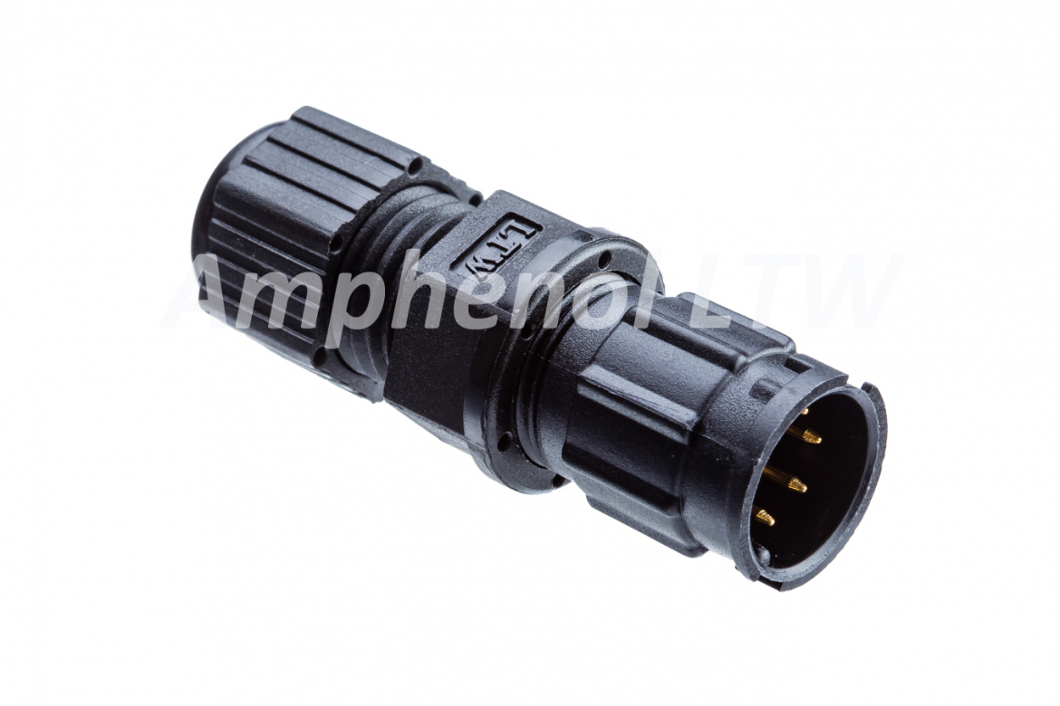 IP67 8 way circular cable male solder 5A