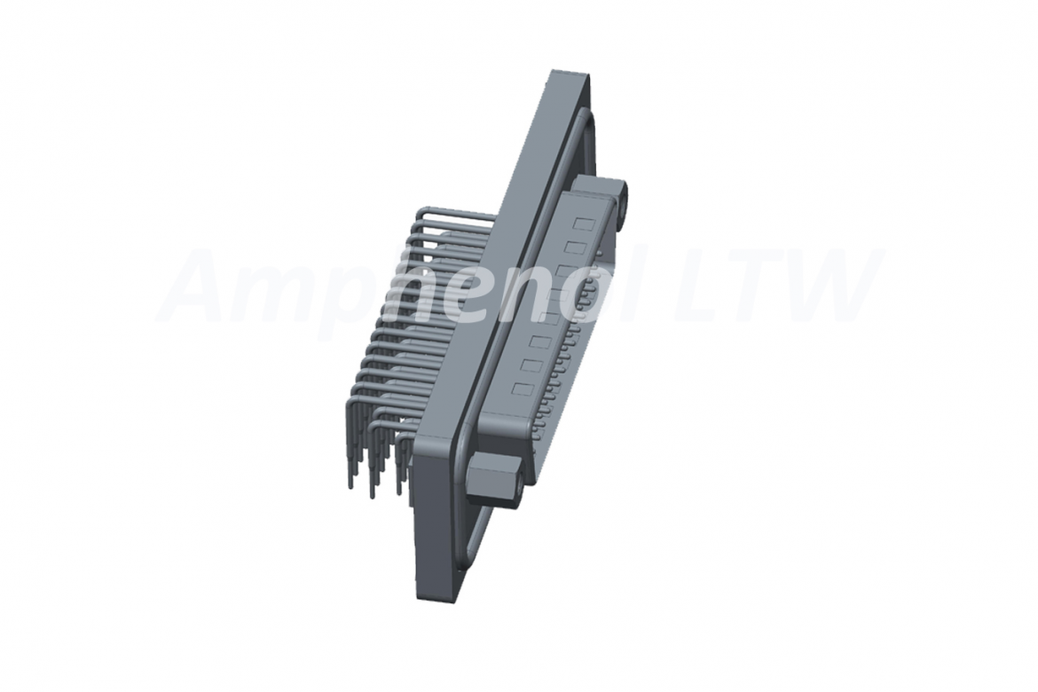 44 way HDD RA PCB male IP68