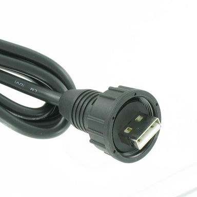 IP67 W/P USB A Plug on 2M cable to free end